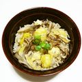 うまうま・らぶ's cooksnap of when they made 秋のめぐみ　きのこの入った栗ごはん.