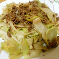 momocookin's cooksnap of when they made 隼人瓜とひき肉のオイスターソース炒め.