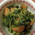 パフケーキ's cooksnap of when they made カブの葉の炒り煮◎.