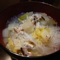 *ほぇ*'s cooksnap of when they made 白菜と春雨の塩スープ.