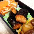 nyanyamo's cooksnap of when they made お弁当に！鮭の磯部バター焼き.