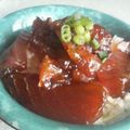すいりん's cooksnap of when they made まぐろの漬け丼.