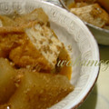 wakamog's cooksnap of when they made 大根と厚揚げのごま炊き.