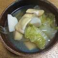 美翔嵐's cooksnap of when they made 里芋と白菜と絹揚げの煮物.
