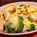 のり1017's cooksnap of when they made （鶏ハム＋アボカド）×マヨチーズ＝うまい.