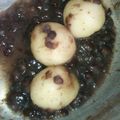 チビ太のおでん's cooksnap of when they made 白玉いりおしるこ.