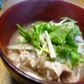 真さん's cooksnap of when they made 京野菜と蕎麦の簡単なべ.