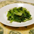 ローズレース's cooksnap of when they made 鮎さん家のアンチョビ小松菜.