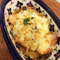 miothai's cooksnap of when they made たまには和風で＊鮭と大葉の和風グラタン.