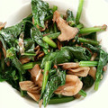 らんたｎ's cooksnap of when they made 我が家の定番！ほうれん草と舞茸おかか和え.