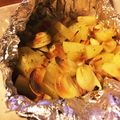 クック4K7OIW☆'s cooksnap of when they made じゃがにんにくベーコンのホイル焼き.