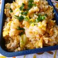 あーもこ's cooksnap of when they made 簡単豚キムチチャーハン！.