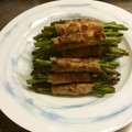 oyukidesu's cooksnap of when they made いんげんの豚肉巻き巻き.