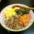 mamihys's cooksnap of when they made 超簡単でヘルシー☆そぼろ丼.