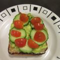 PARNELL's cooksnap of when they made クリーミー☆アボガド☆トマト☆トースト.