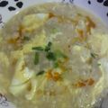 syamam｡'s cooksnap of when they made ダシダで簡単　玉子クッパ風のお粥♪.