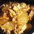 RYK1205's cooksnap of when they made 卵乗せ白菜と豚肉のキムチスープ.