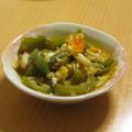 もんしゅしゅ's cooksnap of when they made ピーマンとちくわの卵とじ.