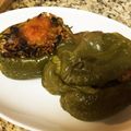 ※Kei's cooksnap of when they made ギリシャ風 ピーマンのライス詰め.