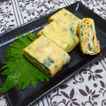 ちー（・＿・）'s cooksnap of when they made ほうれん草と鮭フレークの卵焼き✿.