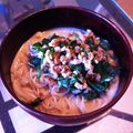 abc345's cooksnap of when they made ピリカラ豆乳スープのそうめん.