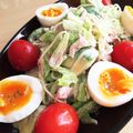 まぁきぃこぉ's cooksnap of when they made サラスパとアボカドのサラダ.