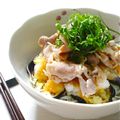 jenis's cooksnap of when they made さっぱり★なすと豚しゃぶの冷たいそうめん.