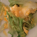kkll0000's cooksnap of when they made レタスと卵の塩こしょう炒め.