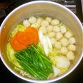 ｋｉｎａｒｉｍａｍａ's cooksnap of when they made お鍋に特製鶏団子♫チキンボールにも.