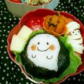 70cafe's cooksnap of when they made ハロウィンなリンゴ　お弁当のデザートに！.