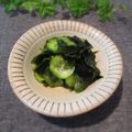 まろんかふぇ's cooksnap of when they made 簡単!!わかめときゅうりの酢の物.