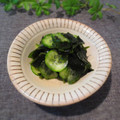 まろんかふぇ's cooksnap of when they made 簡単!!わかめときゅうりの酢の物.