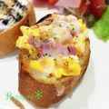 Rosemary＊'s cooksnap of when they made ✿朝のたまごトースト.