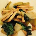 mantacarp's cooksnap of when they made ★チンゲン菜とエリンギのぽん酢炒め★.