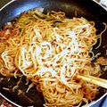 ののっく's cooksnap of when they made パスタで焼きそば.