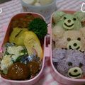 りぃにゃ☆'s cooksnap of when they made ブルボンプチシリーズ♪キャラ弁.