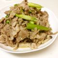 りュう's cooksnap of when they made 豚肉とアスパラの味噌炒め.