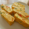 まゆみ母ちゃん's cooksnap of when they made 塩トマトとしらすの卵焼き.