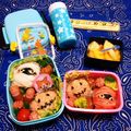 しそ梅好き♡'s cooksnap of when they made ハロウィンミイラ弁当（キャラ弁）（幼稚園.