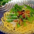 ruruchirin's cooksnap of when they made なめたけと大根おろしのパスタ☆.