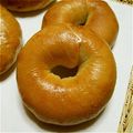nyangomama's cooksnap of when they made 食物繊維たっぷり☆グラハムベーグル.