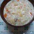 はちみつかなこ's cooksnap of when they made 塩麹さんで豆乳スープ.