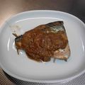 conejousa's cooksnap of when they made フライパンで簡単♫さばの味噌煮♡.