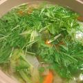 conari☆'s cooksnap of when they made ✿自家製ダレで♫♬豚しゃぶ×2お鍋✿.