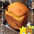 ぷりあらもーど's cooksnap of when they made いつまでもフワフワ☆かぼちゃ食パン.