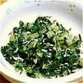 meganecco's cooksnap of when they made 大根の葉っぱふりかけ.