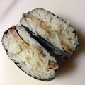 ポークの嫁's cooksnap of when they made 自家製チャーシューと大葉のおにぎらず.
