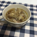 ☆ちハル☆'s cooksnap of when they made めんどくさがりやの舞茸ともやしのスープ.