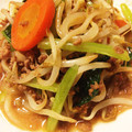0sayu's cooksnap of when they made ☆簡単♪小松菜と豚挽き肉のオイマヨ炒め☆.