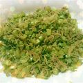●こりん●'s cooksnap of when they made 残ったカブの茎でうまうまな１品.